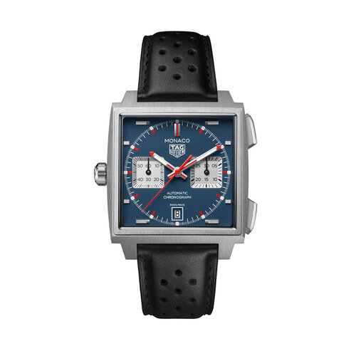 TAG Heuer Monaco Chronograph in titanium Leon Martens Juwelier