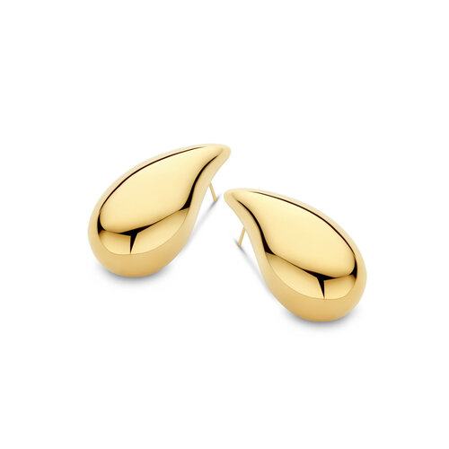 Leon Martens Essentials oorsieraden in geelgoud Leon Martens Juwelier