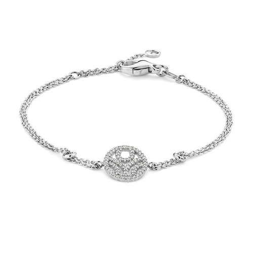 Leon Martens armband in witgoud met diamanten Leon Martens Juwelier
