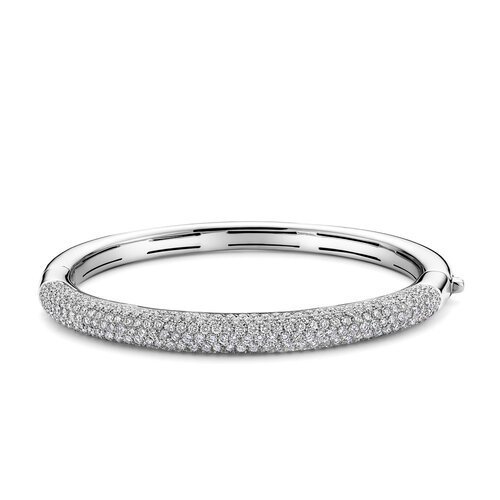 Leon Martens armband in witgoud met diamanten Leon Martens Juwelier
