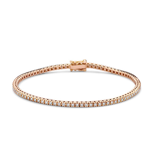 Leon Martens armband in roségoud met diamanten Leon Martens Juwelier