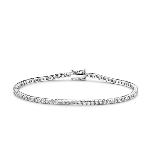 Leon Martens armband in witgoud met diamanten Leon Martens Juwelier