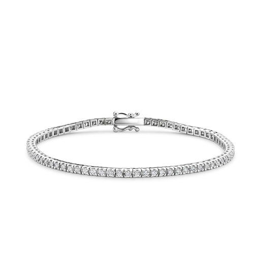 Leon Martens armband in witgoud met diamanten Leon Martens Juwelier