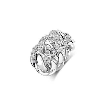 Leon Martens Diamonds gourmette ring