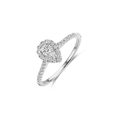 Leon Martens Solitair entourage ring