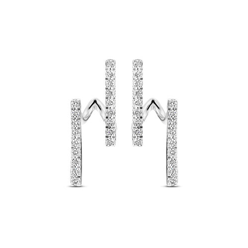 Leon Martens Diamonds oorsieraden in witgoud met diamanten Leon Martens Juwelier
