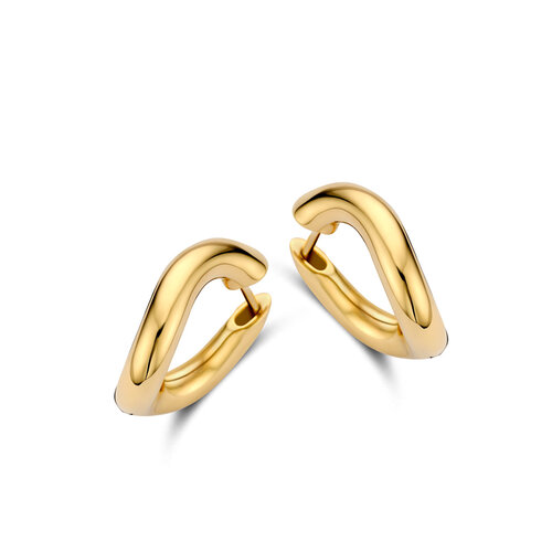 Leon Martens oorsieraden in geelgoud Leon Martens Juwelier