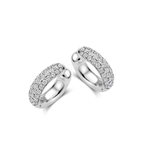 Leon Martens Diamonds oorsieraden in witgoud met diamanten Leon Martens Juwelier