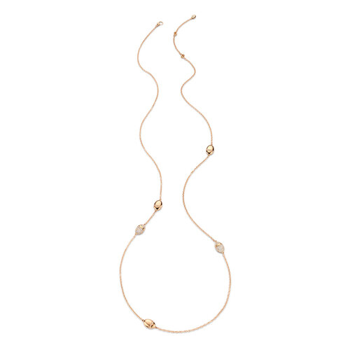 Leon Martens Scarabeo collier in roségoud met diamanten Leon Martens Juwelier