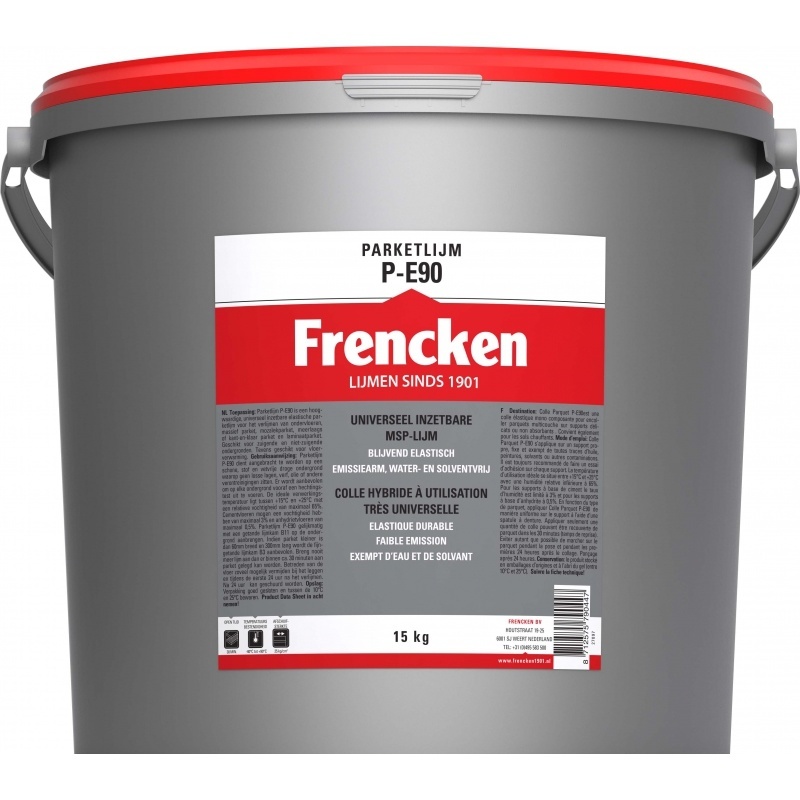 FRENCKEN P-E90, Parkettklebstoff geeignet für Fußbodenheizung-1