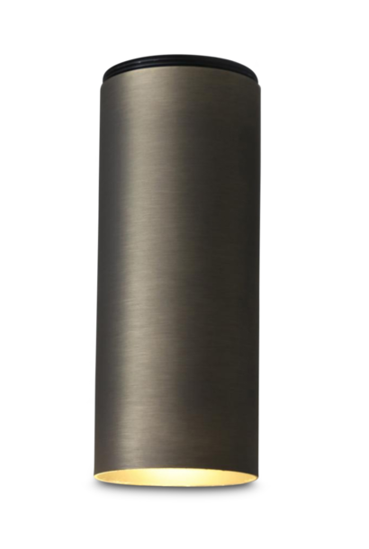 TUBES Ceiling light brushed bronze finish