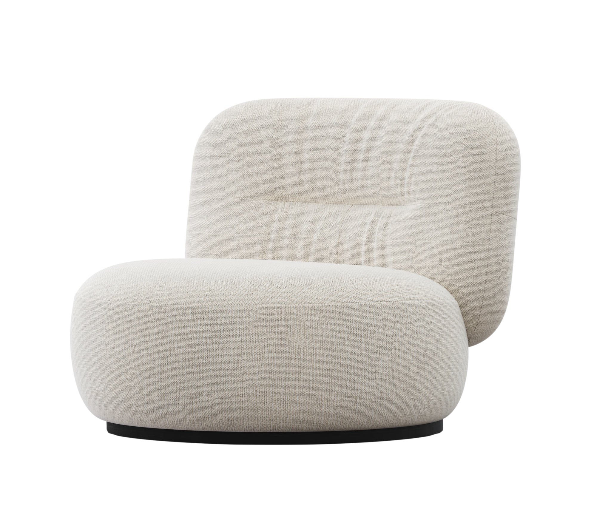 FABRIO Leisure chair white open weave - The Grand Interior