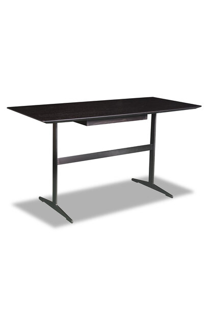 Manhattan Desk Charcoal Oak