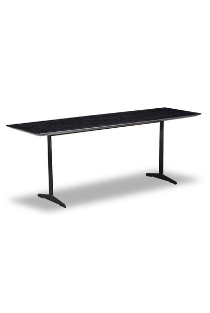 Manhattan Console 160 Charcoal Oak