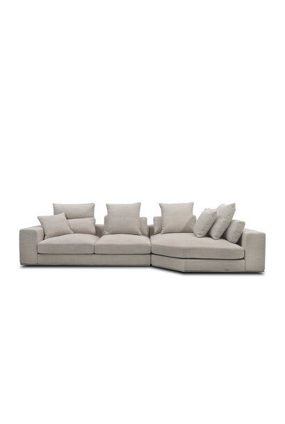 VENICE  Sofa Taupe Right corner