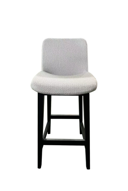 FEBE Bar Stool Hopsack white beige Low