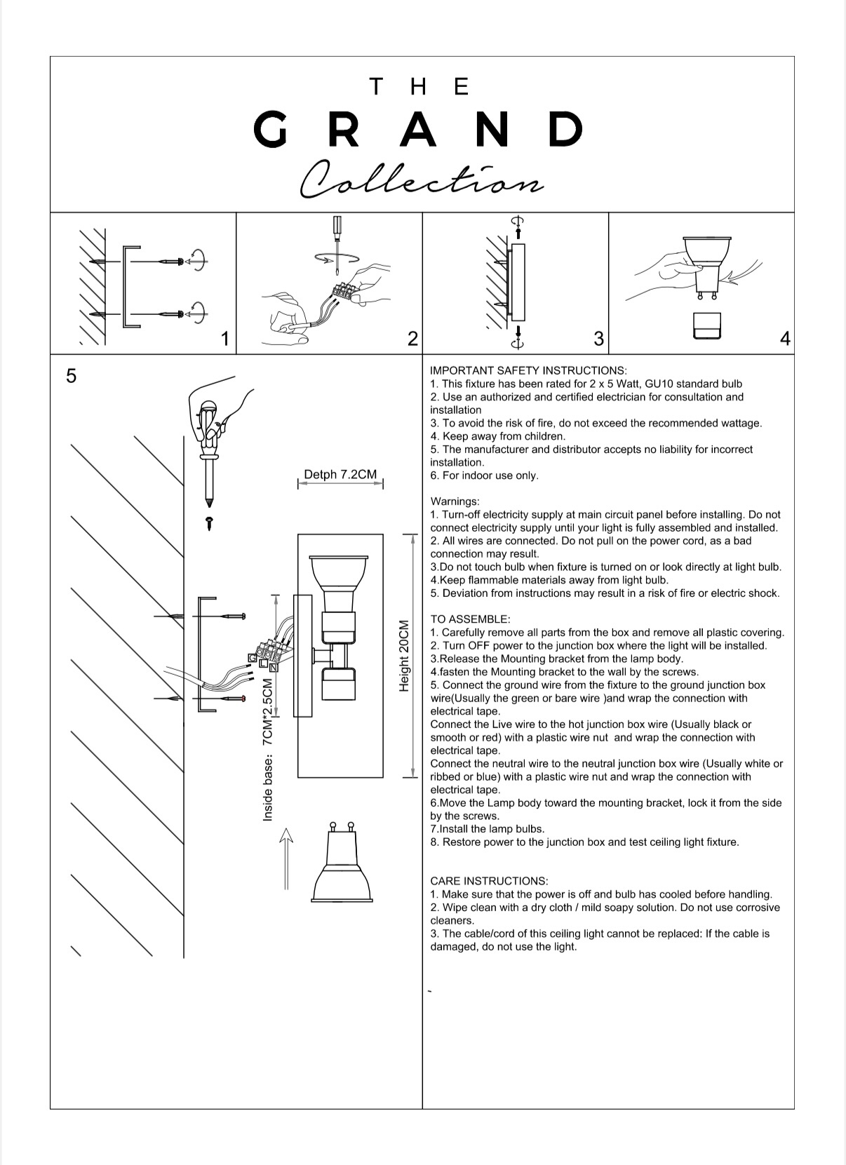 TUBES Wall light 20 bronze finish-5