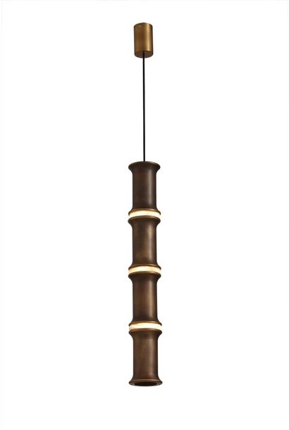 BAMBOO Pendant L antique bronze