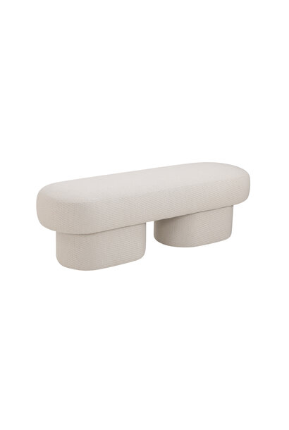 GUBI Bench white beige