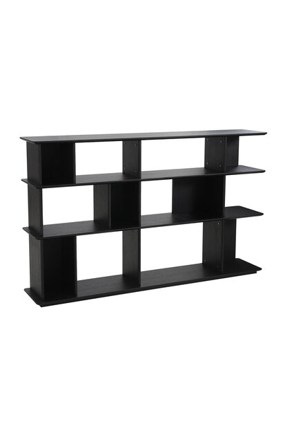 ALEXIS Cabinet black oak