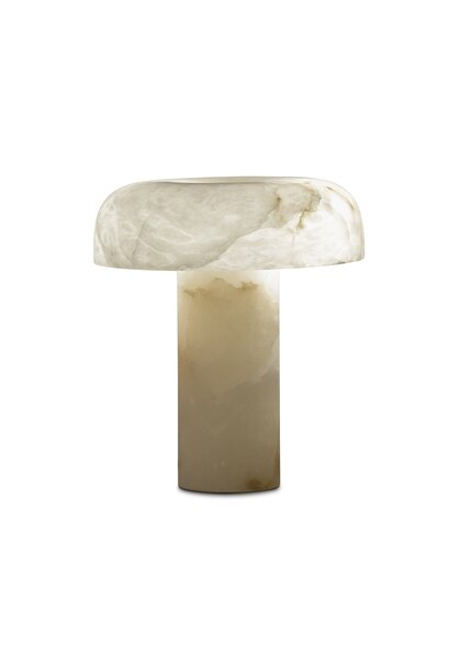 MUSHROOM Alabaster table lamp