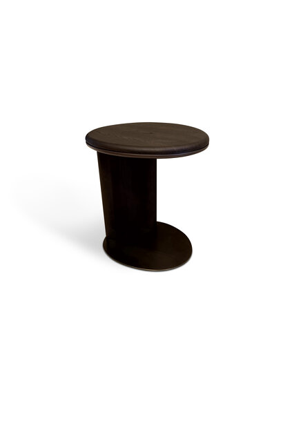 KOBE U Table black oak