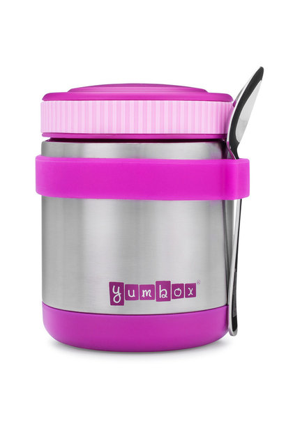 Yumbox Zuppa purple with spoon