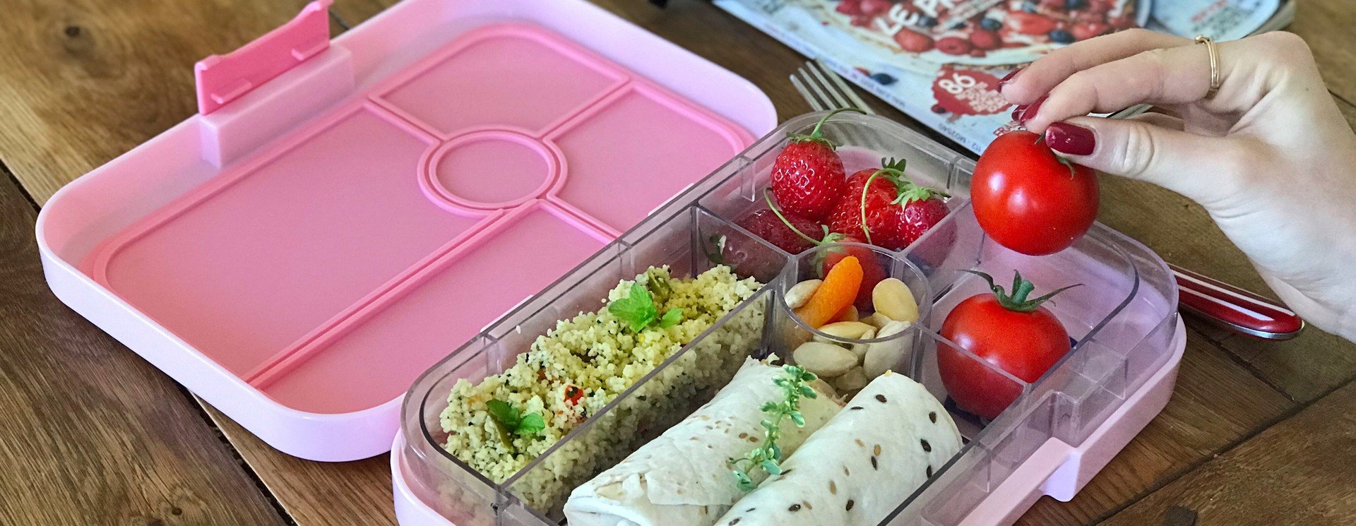 Yumbox extra tray for the Yumbox Panino lunch box with 4 compartments -  Micro Step