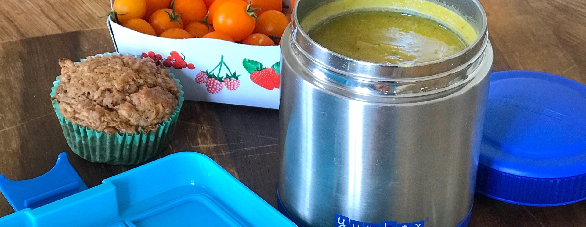 Thermos food containers for warm/cold food