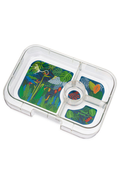 Yumbox Panino tray 4 sections Jungle