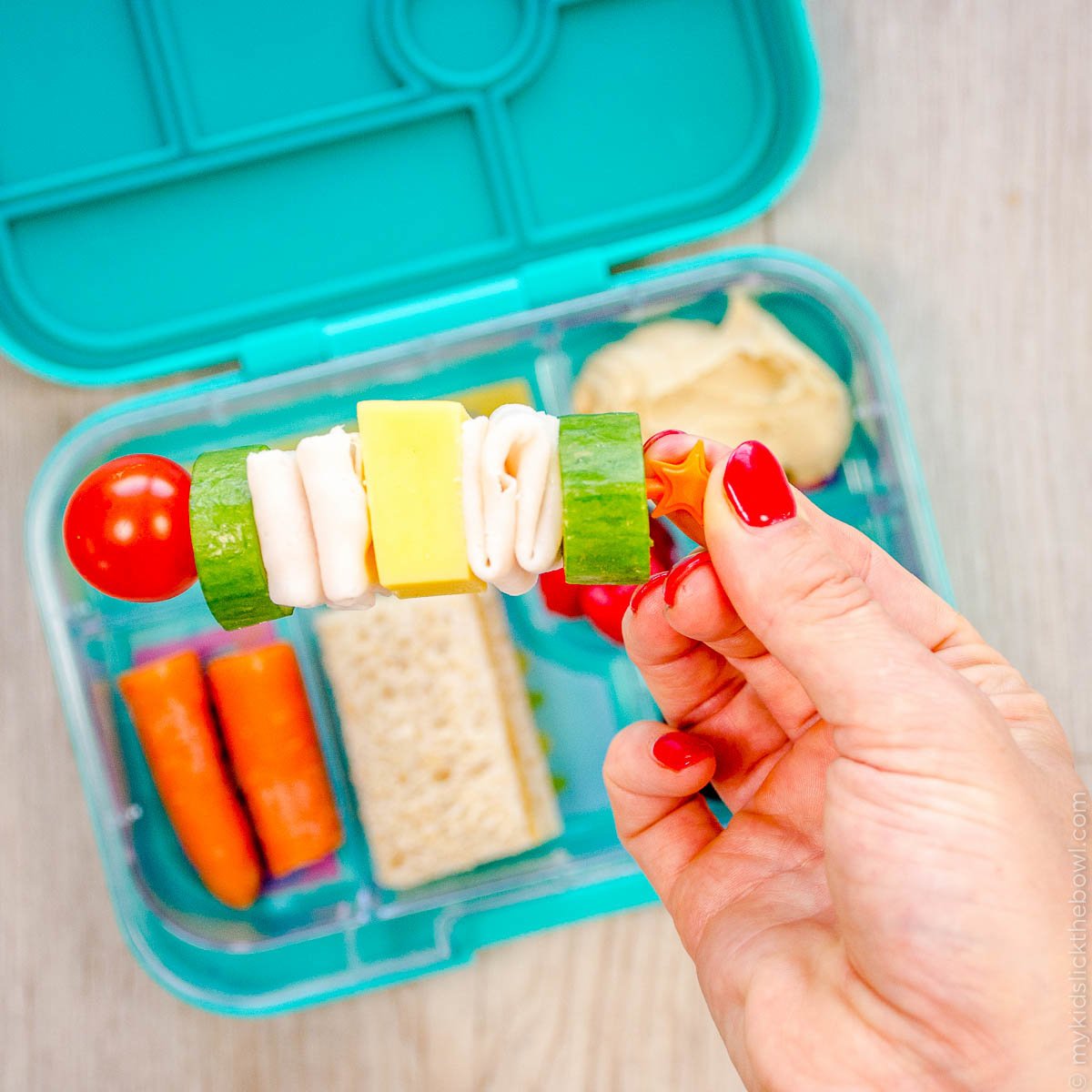 krullen Tot stand brengen chef Lunch Punch Stix 4-pack - roze | Yumboxlunch - Yumbox Benelux