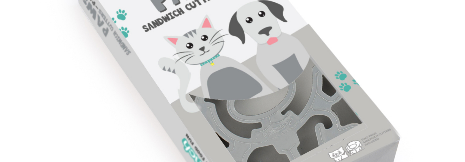 Lunch Punch Sandwich Cutters - Paws