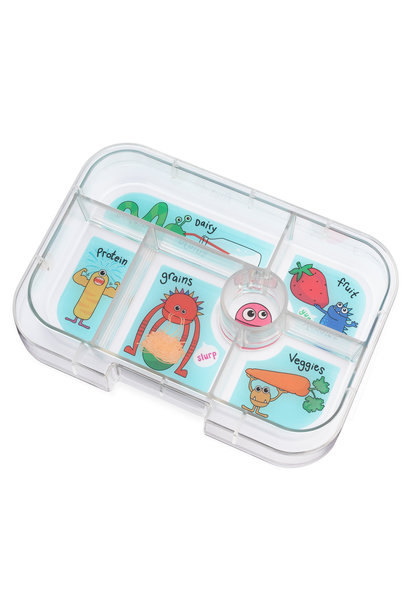 Yumbox Original tray 6-sections Funny Monsters