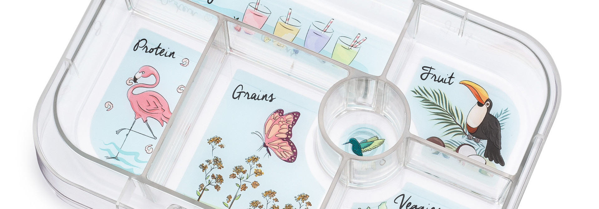 Yumbox Original - extra tray - 6 vakken - Paradise
