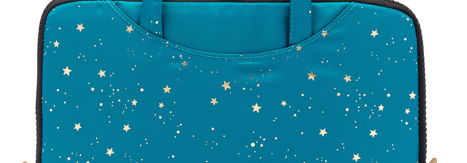 Yumbox Poche insulating sleeve with handles Aqua / stars