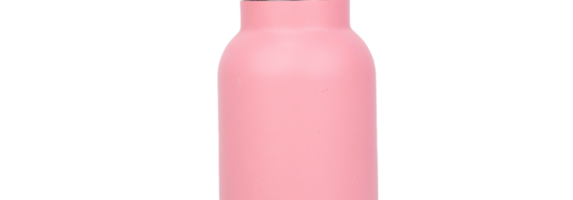 MontiiCo Mini Thermos Bottle - Stainless Steel - Strawberry Pink - 350ml