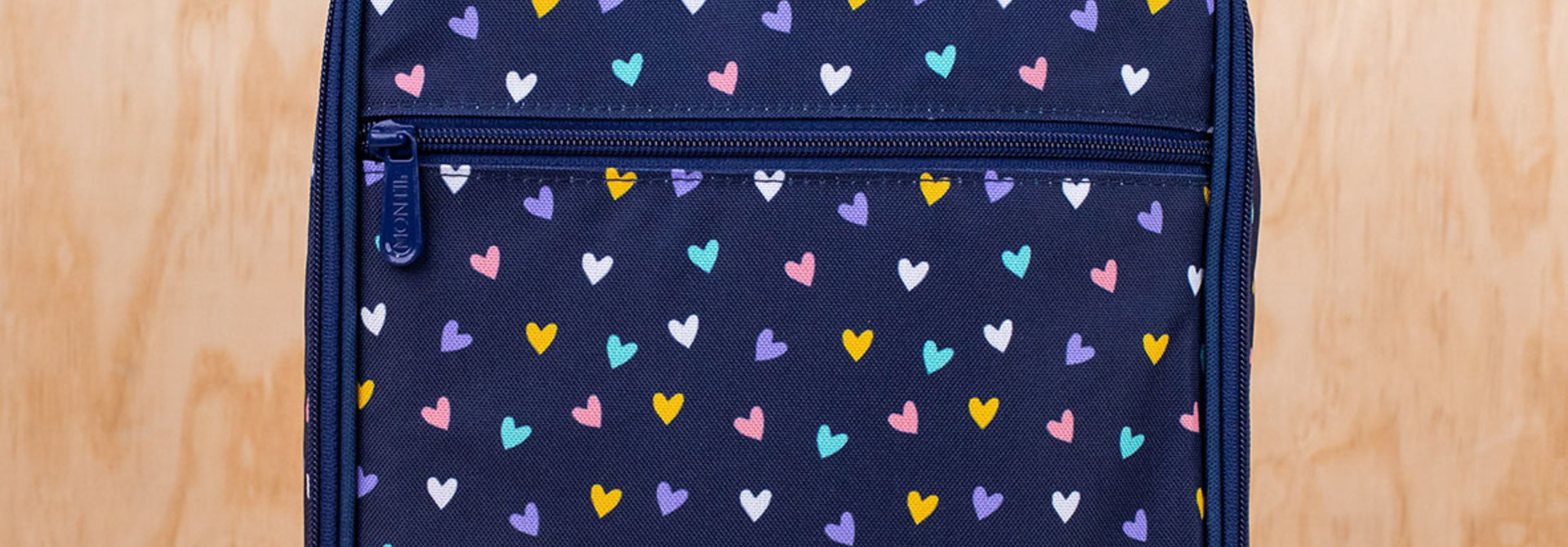 MontiiCo koeltas Large - Hearts - thermo lunchtas