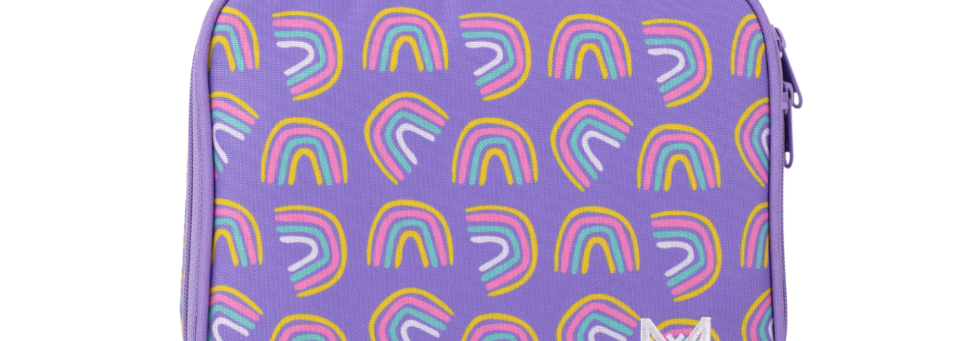 MontiiCo koeltas Medium - Regenboog - thermo lunchtas
