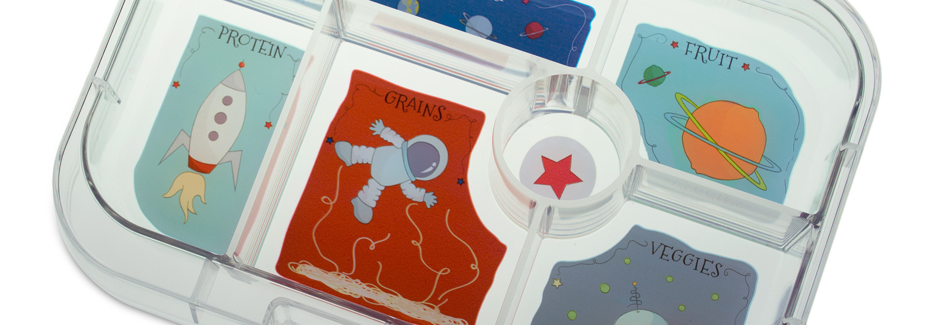 Yumbox Original - extra tray - 6 vakken - Rocket