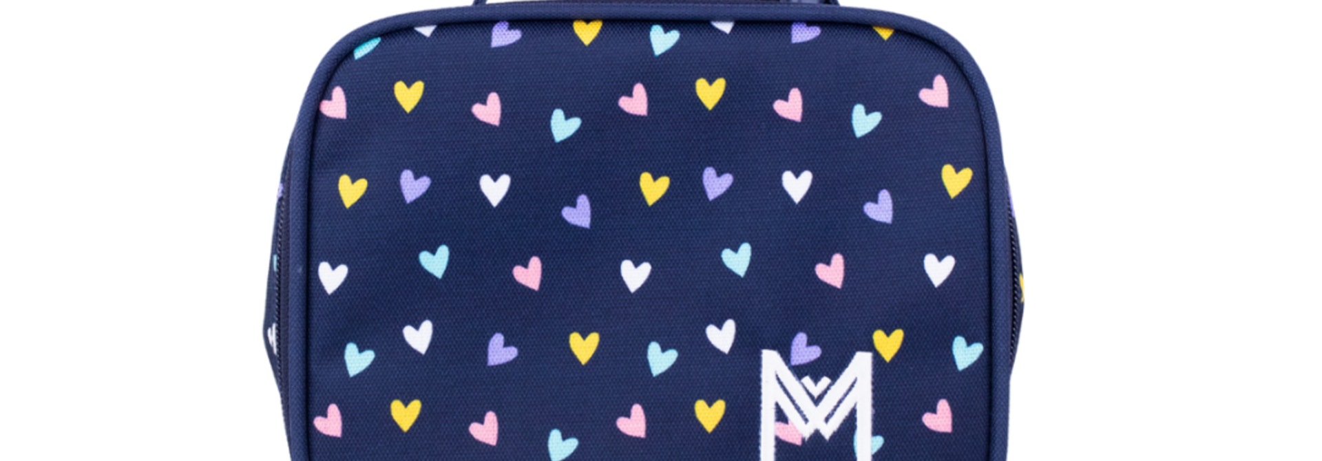 MontiiCo Insulated Lunch Bag Mini - Hearts