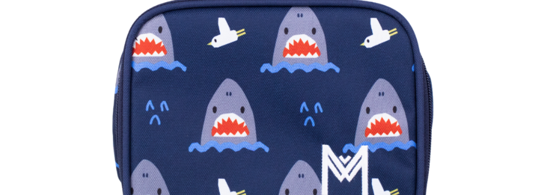 MontiiCo koeltas Mini - Sharks - thermo lunchtas