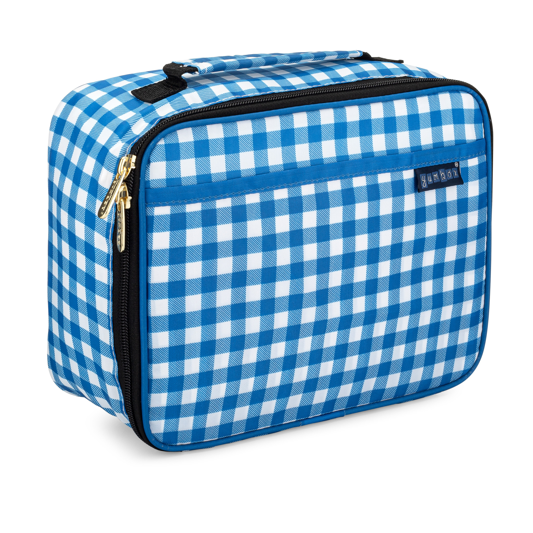 Yumbox Classic lunch bag Vichy Blue-1