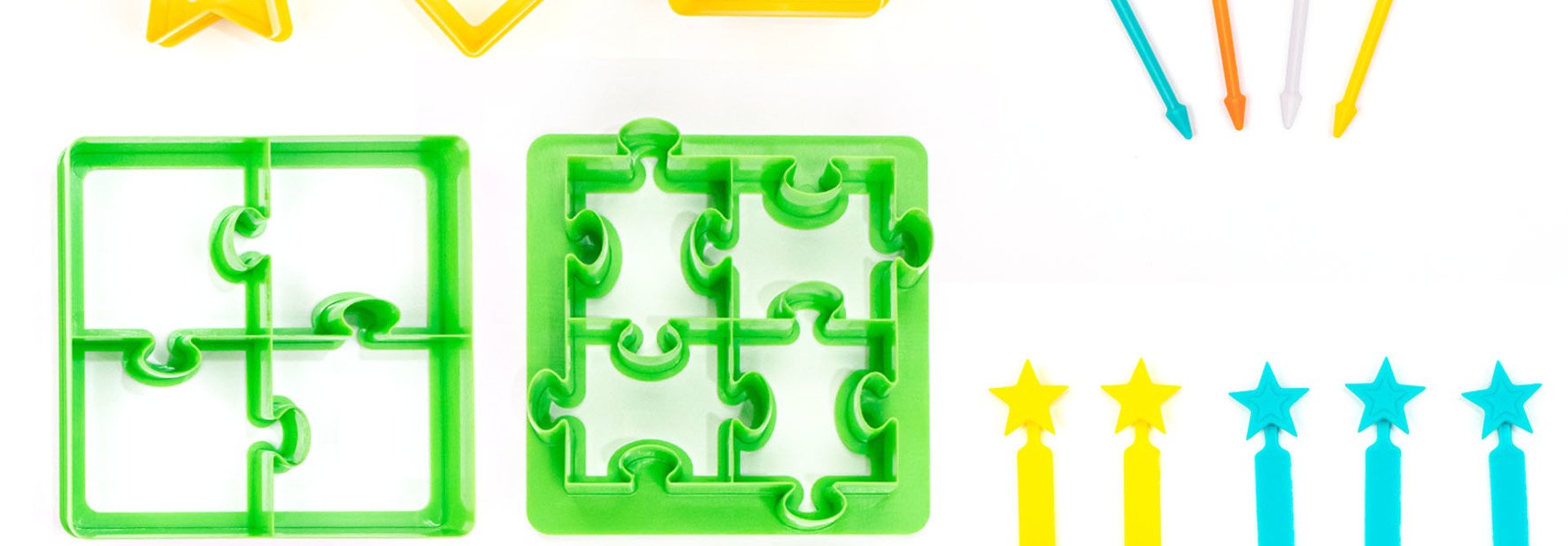 Lunch Punch Cutter & Bento Set- Dino - Puzzle