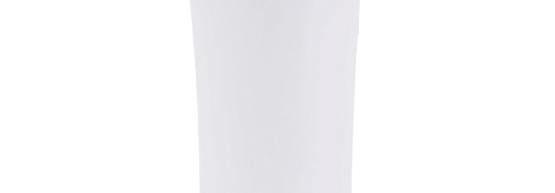 MontiiCo Mega Thermos Coffee Cup - with lid - Stainless Steel - Chalk White - 475ml