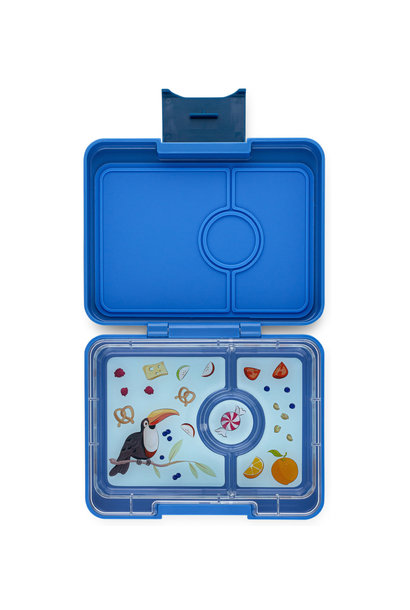 Yumbox Snack 3-sections True Blue / Toucan