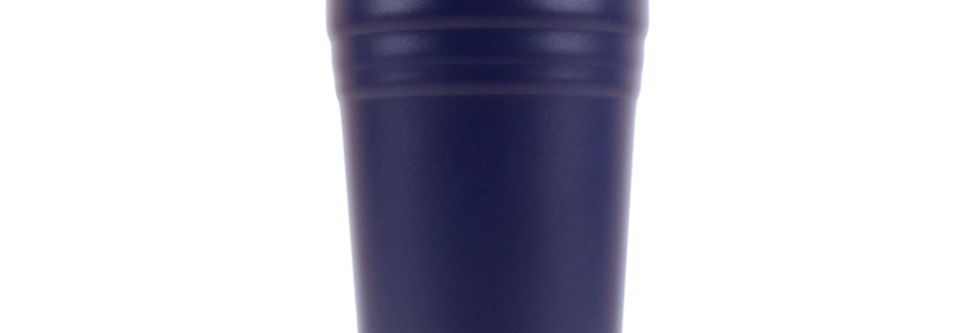 MontiiCo Original Thermos Smoothie Cup - with lid - Stainless Steel - Cobalt Blue - 450ml