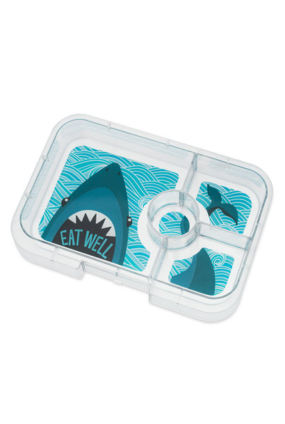 Yumbox Tapas XL tray 4 vakken Shark