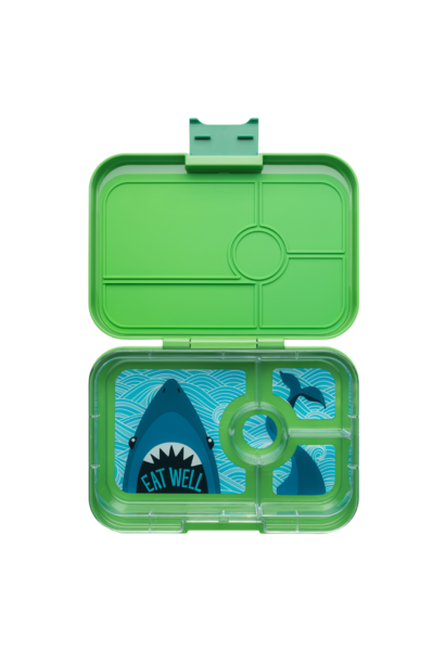 Yumbox Tapas XL 4 vakken Jurassic Green / Shark