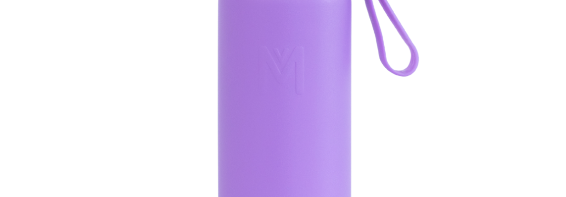 MontiiCo thermo Drinkfles Screw Top medium - 475 ml - Fusion range - RVS - met draagriem - Dusk