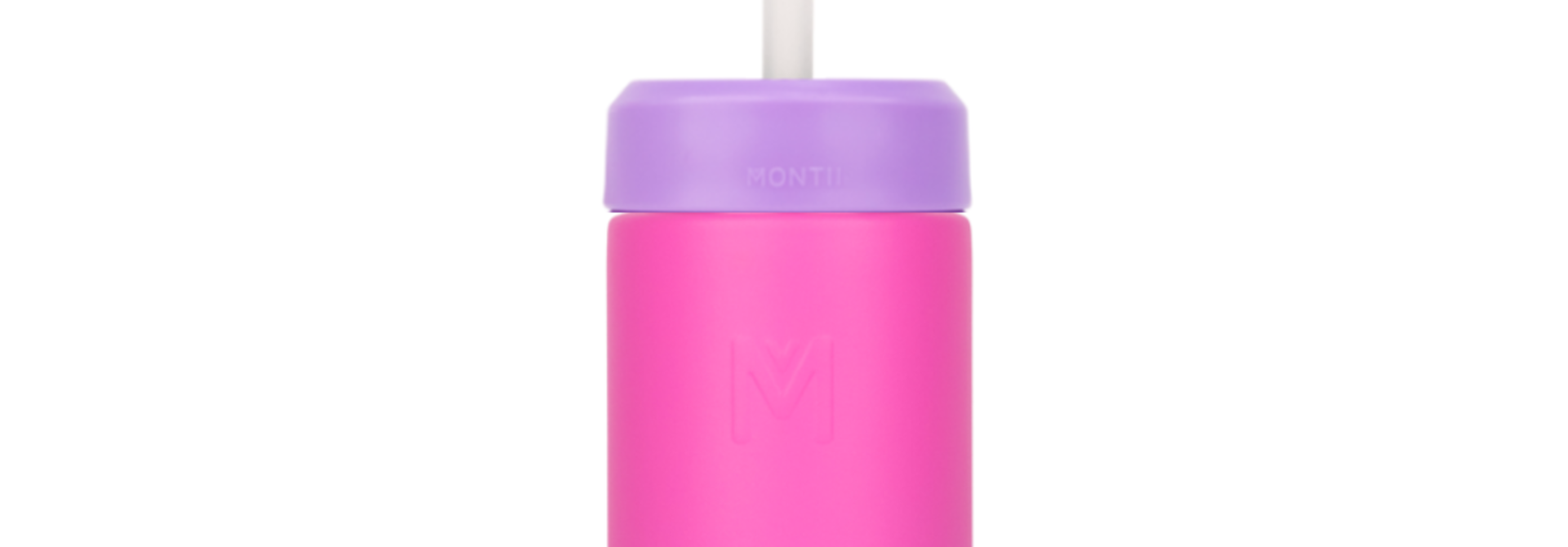 MontiiCo insulated Smoothie cup small - 350 ml - Fusion range - stainless steel - Calypso/Dusk